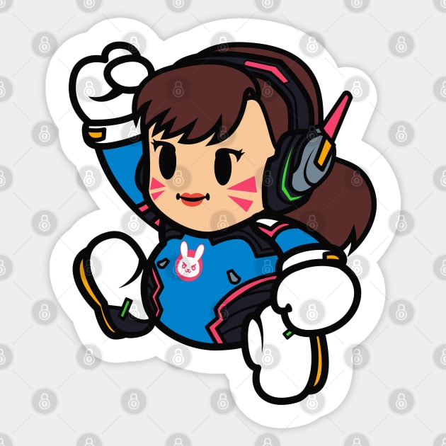 Cute Dva Sticker by Samtronika